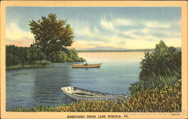 Greetings From Lake Winola, Lake Winola Pennsylvania