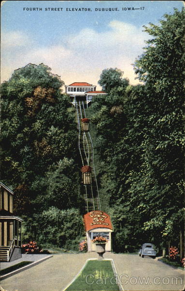Fourth Street Elevator Dubuque Iowa