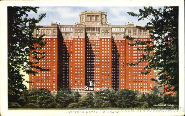 The Stevens Hotel Chicago Illinois