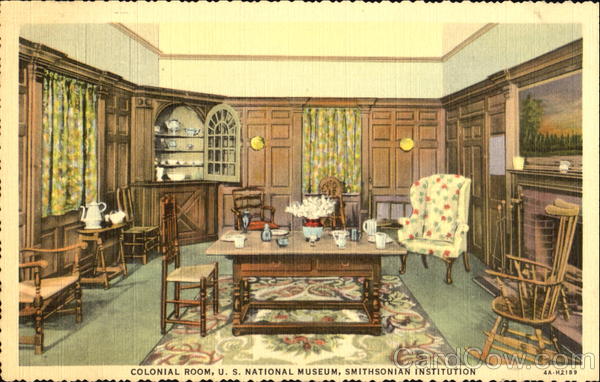 Smithsonian Institution Colonial Room Washington District of Columbia