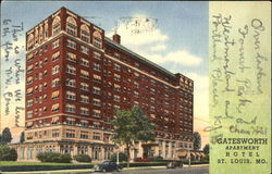 The Gatesworth Hotel, U. S. Highways 40 and 50 Postcard