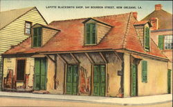 Lafitte Blacksmith Shop, 941 Bourbon Street Postcard