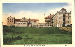 Sea Cliff Inn Nantucket, MA Postcard Postcard