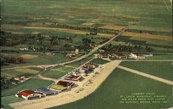 St. Louis Municipal Airport, Lambert Field, Natural Bridge Road Postcard