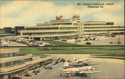 Greater Pittsburgh Airport Pennsylvania Postcard Postcard