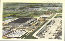 Boeing Plant Wichita, KS Postcard Postcard