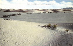 White Sands National Monument New Mexico Postcard Postcard