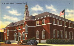 U. S. Post Office Petersburg, VA Postcard Postcard