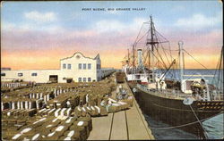 Port Scene Postcard