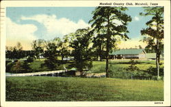 Marshall Country Club Texas Postcard Postcard