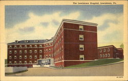 The Lewistown Hospital Postcard