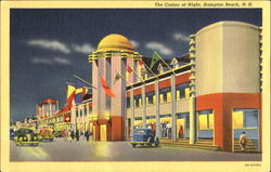 The Casino At Night Postcard