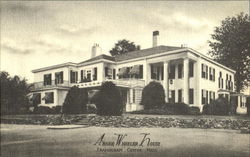 Abner Wheeler House, 680 Worcester Road, Route 9, Corner Main Street Framingham, MA Postcard Postcard