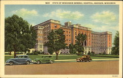 State Of Wisconsin General Hospital Madison, WI Postcard Postcard