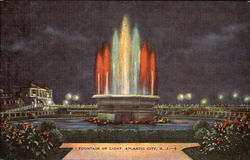 Fountain Of Light Postcard