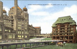 Hotels Marlborough-Blenheim Postcard