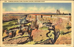 Famous Sinking Farm Salmon Canyon, ID Postcard Postcard