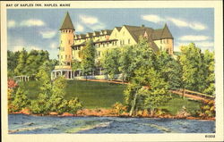 Bay Of Naples Inn Maine Postcard Postcard