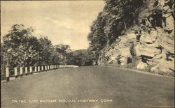 On The East Haddam Moodus Highway Scenic, CT Postcard Postcard