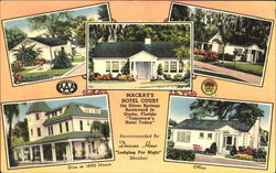 Mackay's Hotel Court, 923 Ockawaha Ave. Silver Springs Blvd. Ocala, FL Postcard Postcard