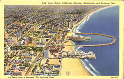 Auditorium And Rainbow Pier Postcard