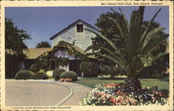 Sea Island Golf Club Postcard
