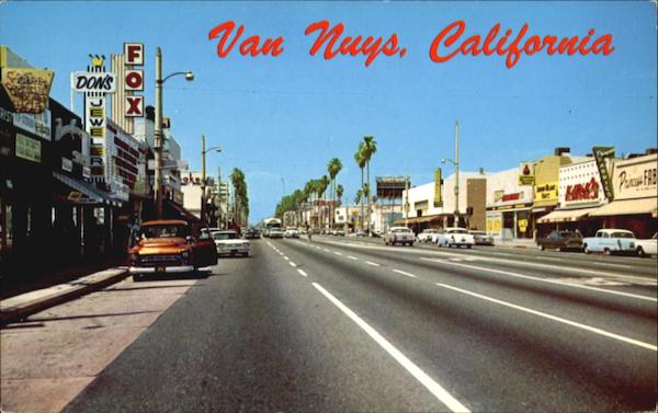 Van Nuys Boulevard California