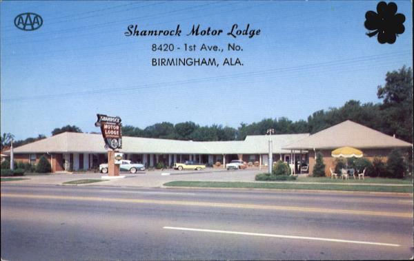 Shamrock Motor Lodge, 8420 1st Ave. Birmingham Alabama