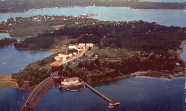 Aerial View Of Wentworth Portsmouth New Hampshire