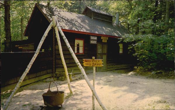 Entrance To Polar Caves Sugar House And Maple Museum Plymouth New Hampshire