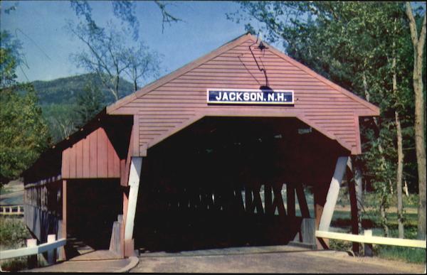 Covered Bridge Jackson New Hampshire