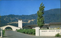 Robert Mondavi Winery Postcard