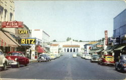 Business District Postcard