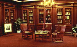 The Ralph W. Miller Golf Library Postcard
