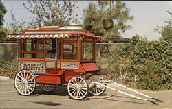 Cretors Popcorn Wagon Costa Mesa, CA Postcard 