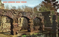 Jack London Wolf House Postcard