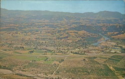 Air View Shows The City Of Healdsburg Air View Shows The City Of Healdsburg