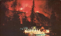 Fire Mountain Guerneville, CA Postcard Postcard