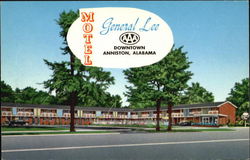 General Lee Motel, Quintard Blvd Anniston, AL Postcard Postcard