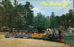 The General Jr, Castaway Islands Beach Resort Eclectic, AL Postcard Postcard