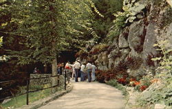 Entrance To Beautiful Sequoyah Caverns Valley Head, AL Postcard Postcard