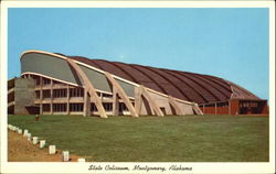 State Coliseum, Alabama Agricultural Center Montgomery, AL Postcard Postcard