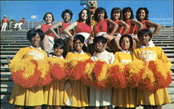 Tuskegee Institute Cheerleaders Alabama Postcard Postcard