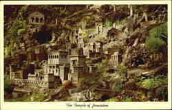 The Temple Of Jerusalem, Ave Maria Grotto Postcard