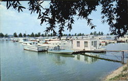 Boat Docks Postcard