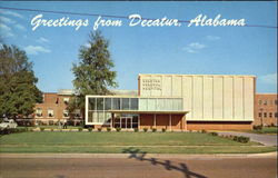 Greetings From Decatur Alabama Postcard Postcard