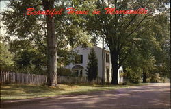 Mrs. Leftowich's Residence Mooresville, AL Postcard Postcard