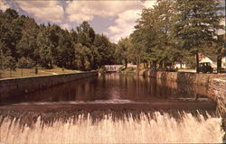 A Refreshing Scene In The Center Of Peterborough New Hampshire Postcard Postcard