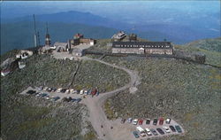 Aerial View Summit House Hotel Postcard