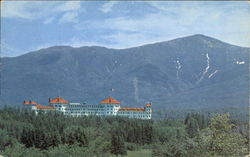 The Towering Peak Of Mt. Washington Postcard